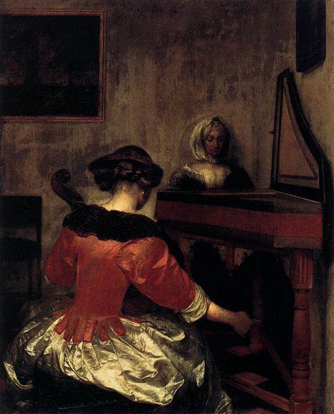 Gerard ter Borch the Younger The Concert oil painting image